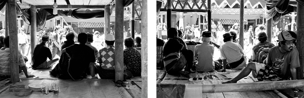 Rites funéraires en pays Toraja, Sulawesi : .