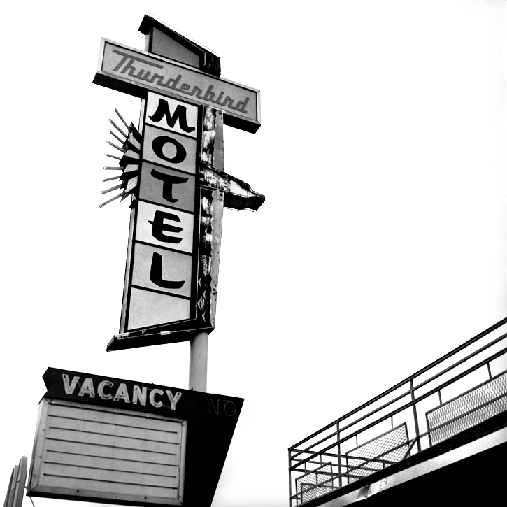 Enseigne d’un Motel Reno Nevada : .