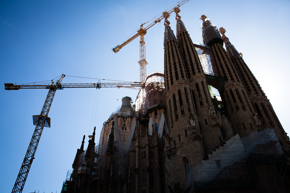 Église La Sagrada Familia à Barcelone : .